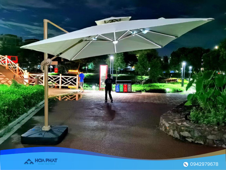 Thi công bạt che nắng mưa