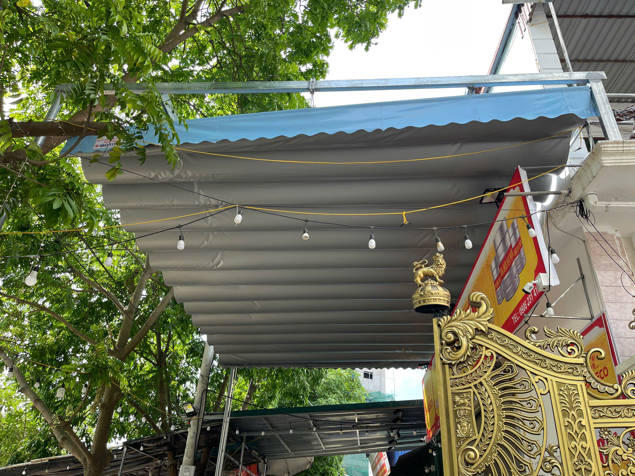 Cấu tạo mái xếp di động