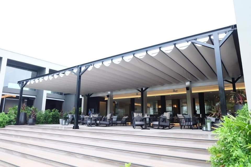 Lắp đặt bạt che nắng mưa